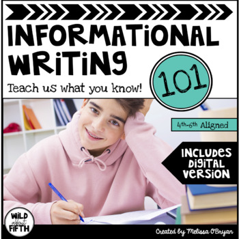 Preview of Informational Writing Unit - Digital Version Included