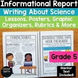 Informational Writing Unit 5th Grade Graphic Organizer Anc