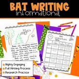Informational Writing Unit - Bat Themed for October