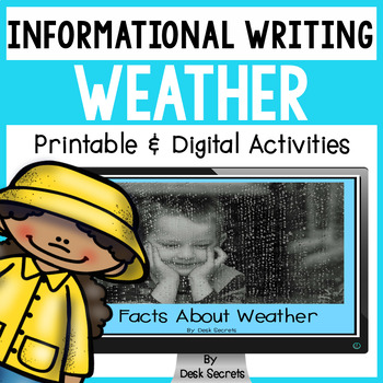 Informational Writing Weather | Research Project | Informational Text