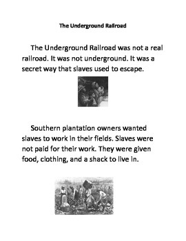 good research topics for underground railroad