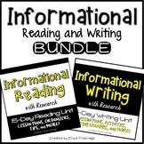 Informational/Nonfiction Reading and Writing BUNDLE