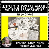 Informative (All About) Writing Assessment and Rubric