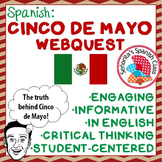 Spanish - Informative CINCO DE MAYO Webquest! - ENGLISH version