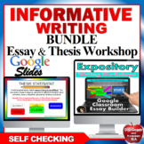 Informative Essay Writing Google Classroom Distance Learning