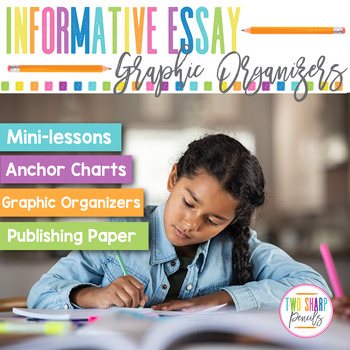 Preview of Informative Essay Writing Graphic Organizers
