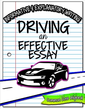 Preview of Expository Informative Explanatory Writing Unit Editable CCSS Distance Learning