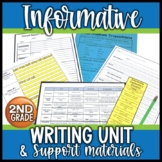 Informative Writing Unit 2nd Grade | Explanatory Writing |