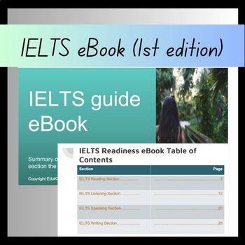 Preview of IELTS ELA Test Preparation eBook for Teachers (1st edition)