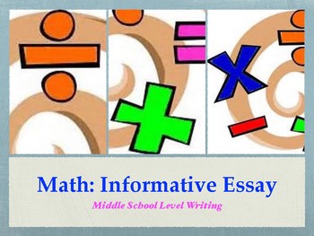 Preview of Informative Math Essay: Essay Topic 1 - Importance of Multiplication Facts