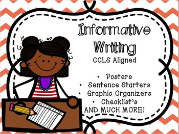 Preview of Informative Writing C.C.L.S Aligned