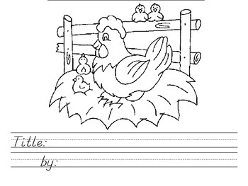 Preview of Informative Writing - Chickens