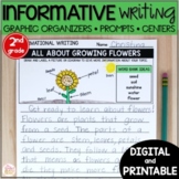 Informative Writing Graphic Organizers & Centers - Printab