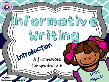 Preview of Informative Writing: Introduction
