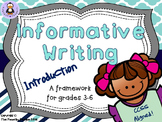 Informative Writing: Introduction
