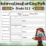 Informational Writing Pack - Grades 1 & 2