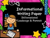 Informational Writing Paper