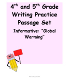 Informative  Writing Passage Set Grades 4-5