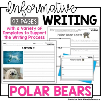 Informative Writing | Polar Bears by Hustle and Heart in Elementary