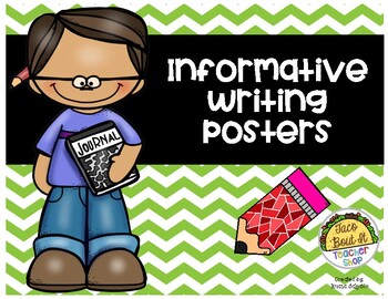 Preview of Informative Writing Posters