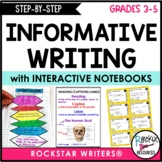 Informative Writing - ESSAY WRITING - INTERACTIVE NOTEBOOK