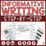 Informative Writing Step-by-Step | Year-Long Writing Promp