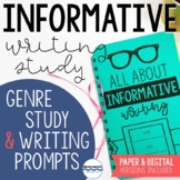 Informative Writing Study - Lessons for Expository & Expla