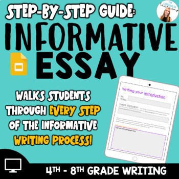 Preview of Informative Writing Unit Research-Based Essay | A Step-by-Step Writing Guide