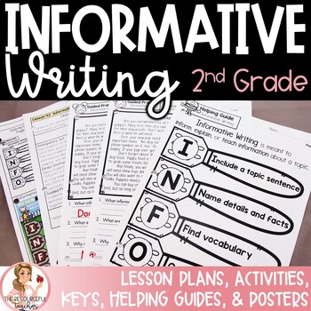 Preview of Informative Writing Unit - Step up to Writing Inspired | 2nd - 3rd Grade