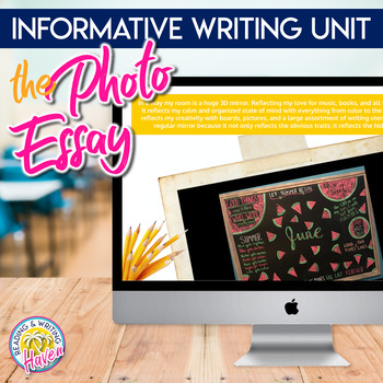 Preview of Informational Writing Unit - The Photo or Multimedia Essay with Mini Lessons