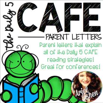 Preview of Informative parent letters for Daily 5 CAFE strands