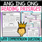 Ing, Ang, and Ong Passages: Word Family Glued Sounds Compr