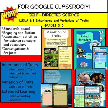 Preview of Inheritance and Variation of Traits Grades 3-5 by Saito