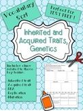 Inherited Traits, Acquired Traits, and Genetics Science Vo