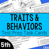 Inherited Traits & Learned Behaviors Test Prep Task Cards 