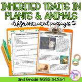 Inherited Traits NGSS 3-LS3-1 Science Differentiated Readi