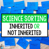 Inherited Traits Science Sort | Acquired, learned behavior
