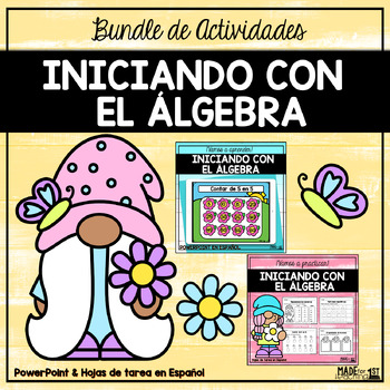 Preview of Iniciando con el Álgebra | Spanish Bundle