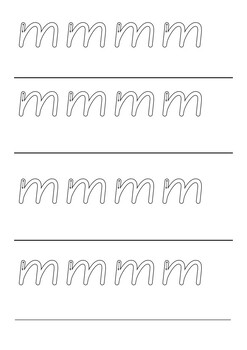 Preview of InitiaLit F first 8 sounds handwriting sheets