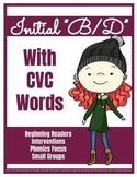 Initial "B/D" With CVC Words 