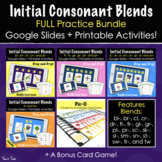 Initial Consonant Blends | Google Slides + PDF - Full 80-W