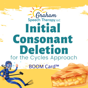 Preview of Initial Consonant Deletion Boom Cards™ for the Cycles Approach