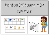 Initial Consonant Sound Map (animals)