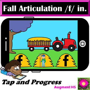 Preview of Initial F articulation Fall Boom Cards™