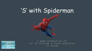 Spiderman Speech Teaching Resources | TPT