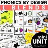 Initial L Blends Phonics By Design Mini-Unit: Lesson, Acti