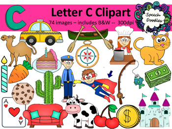 Preview of Letter C clipart - 74 images! For Commercial or Personal use