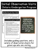 Initial Observation Visits (Ontario Kindergarten Program)
