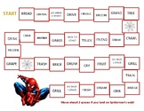 Initial R Blend Spiderman Theme Board Game