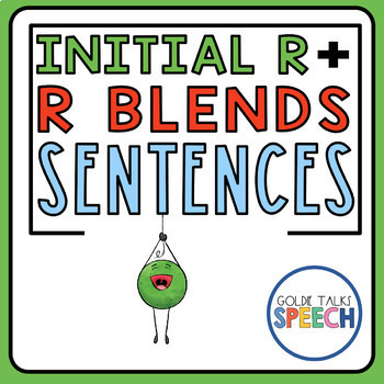 Preview of Initial R plus R Blends Sentences | Articulation | Speech Therapy